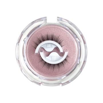 Self-Adhesive Reusable False Eyelashes – Natural Long, Glue-Free & Waterproof (10 Pairs)