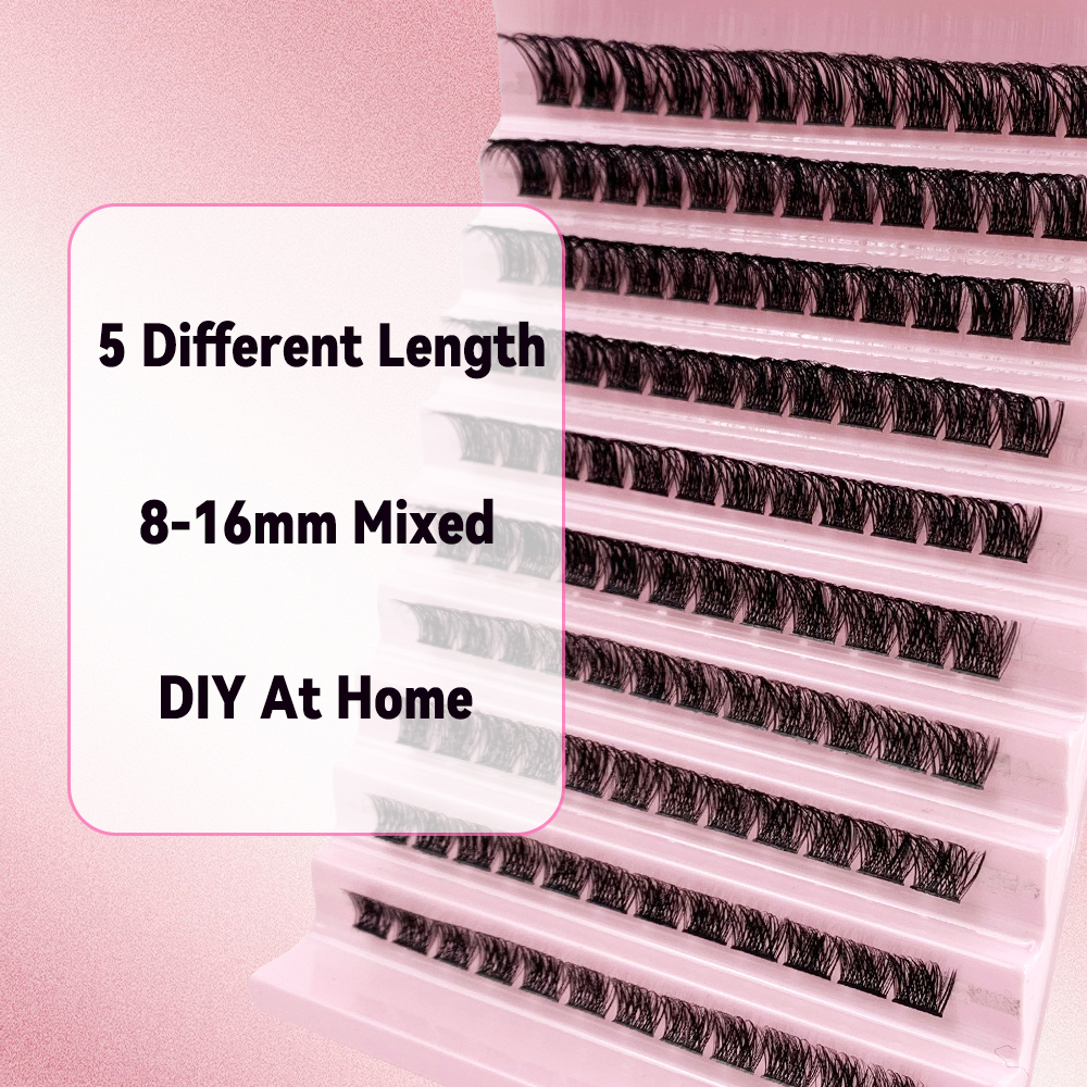 120 Clusters Lashes Extensions D (6)
