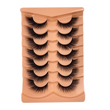 Hinarin Fox Eye Eyelashes – 3D Angel Wing False Lashes for a Mesmerizing Gaze