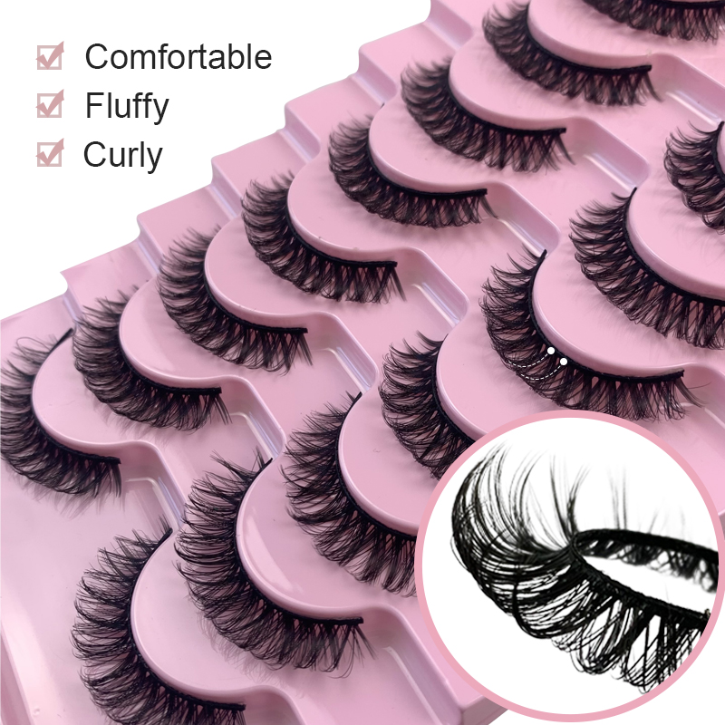 Russian Strip Eyelashes Dramatic (4)