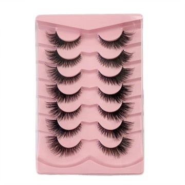 *Hinarin Cat Eye Lashes – Winged End Elongated Eyelashes (7 Pairs)