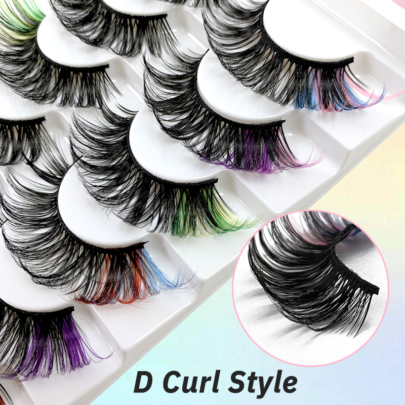 New Colorful Lashes Mix Fluffy Dramatic Cilios – 7 Pairs (DD Curl, Mink Lashes) (3).jpg