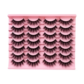 Hinarin Mink Fluffy Eyelashes – Wispy, Natural, and Long-Lasting Beauty