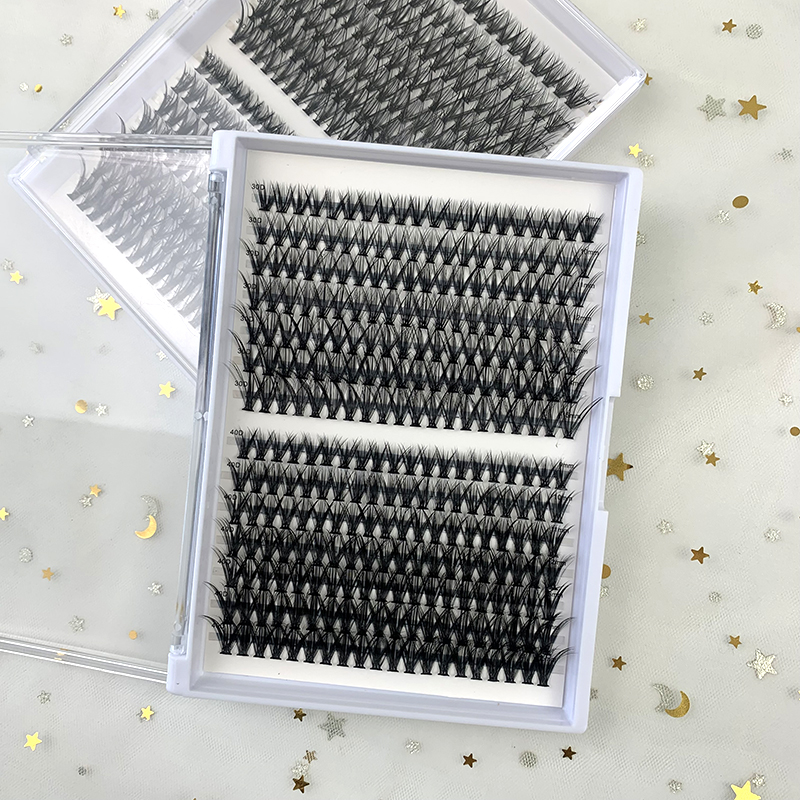 Cluster Kit Lashes 280 Pcs 30P 40P D Curl Individual Segmented Lashes Extensions DIY Natural Soft Reusable Make Up Tools (3).jpg