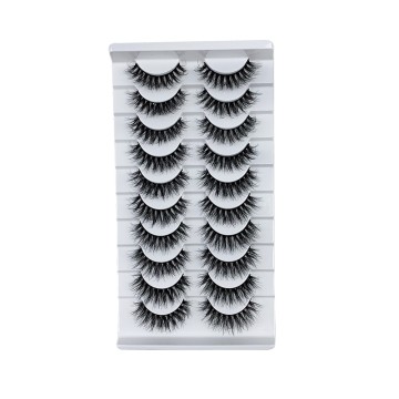Hinarin Fluffy Handmade Eyelashes – Natural, Voluminous & Reusable Luxury