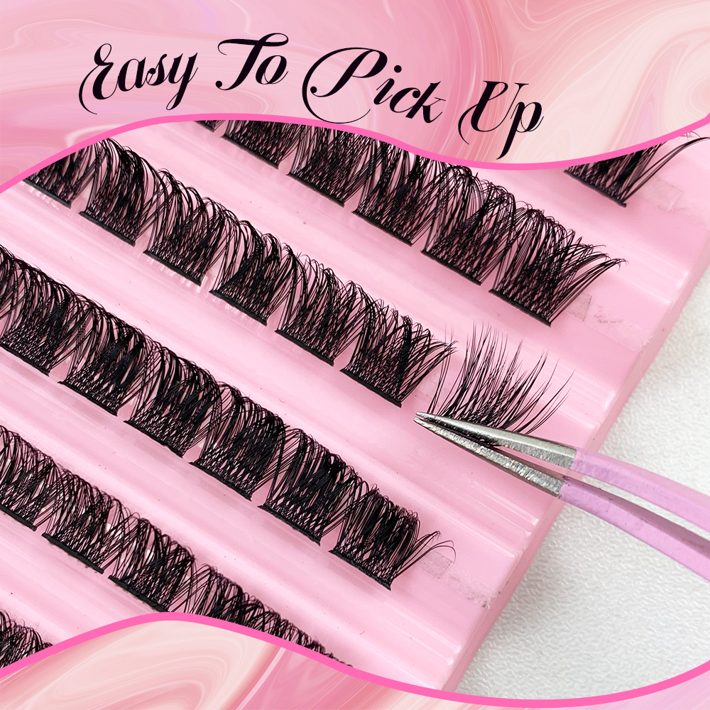 120 Clusters Lashes Extensions D (3)